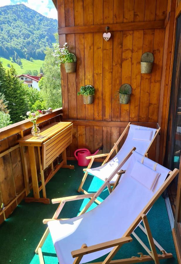 Ferienwohnung Mittagssonne Blaichach Bagian luar foto